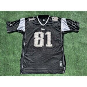 Reebok Randy Moss Jersey 2XL New England Patriots NFL Black Rare Stitched